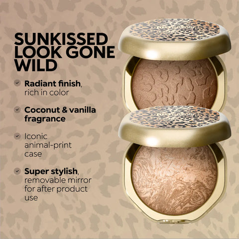 just cavalli x kiko milano party glam lumi-bronzer - 01 Bronze Instinct