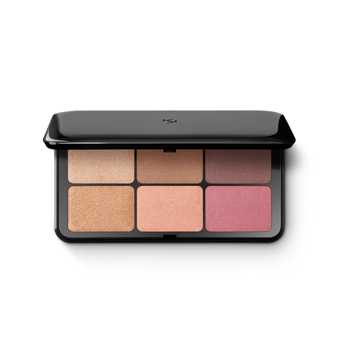 irresistible total look face powder palette - 02 Medium-Dark
