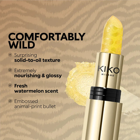 just cavalli x kiko milano wild beats  solid lip oil