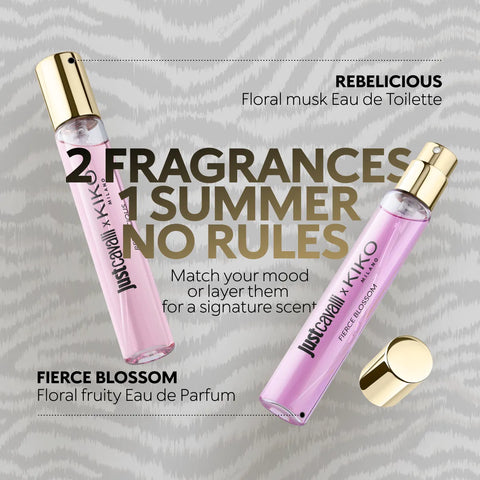 just cavalli x kiko milano wild mirage mini party set