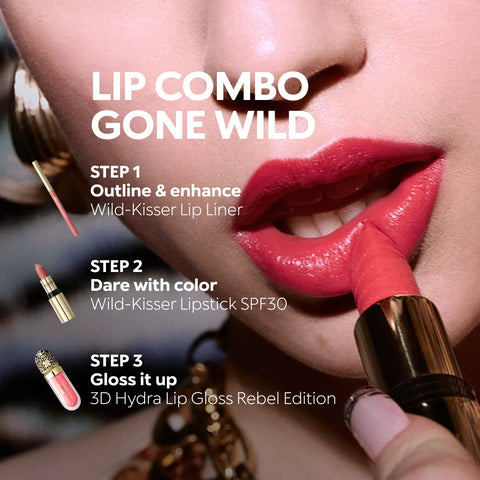 just cavalli x kiko milano wild-kisser lip liner - 04 Heat Game