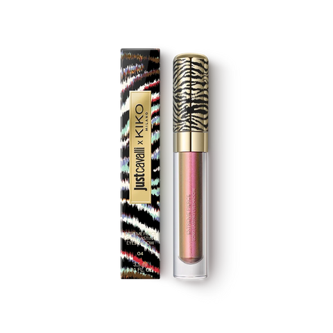 just cavalli x kiko milano extreme fierce long lasting eyeshadow - 04 Jungle Chrome