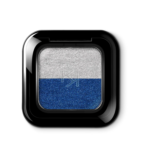 bright duo eyeshadow - 17 Silver / Eletric Blue
