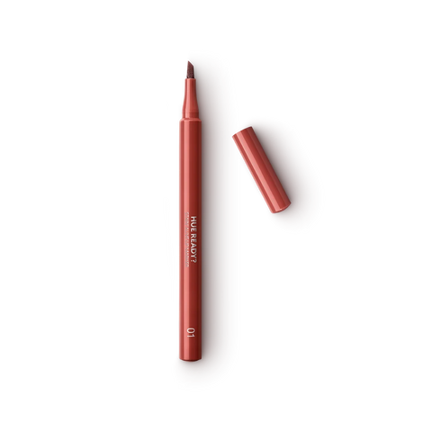 hue ready? stain' alive lip marker - 01 Never basic