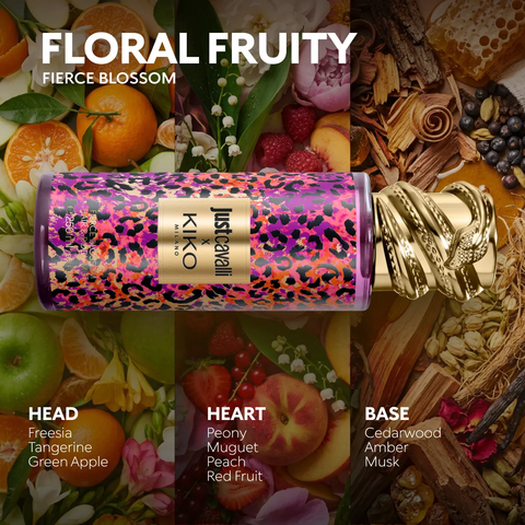 just cavalli x kiko milano fierce blossom fragrance mist