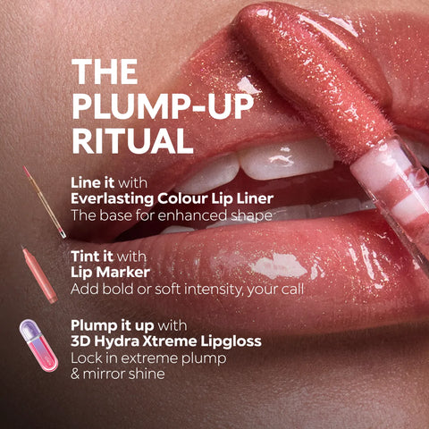 3d hydra xtreme lipgloss limited edition - 07 Pearl Bloom