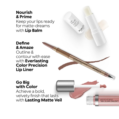 lasting matte veil liquid lip colour - 08 Universal Mauve
