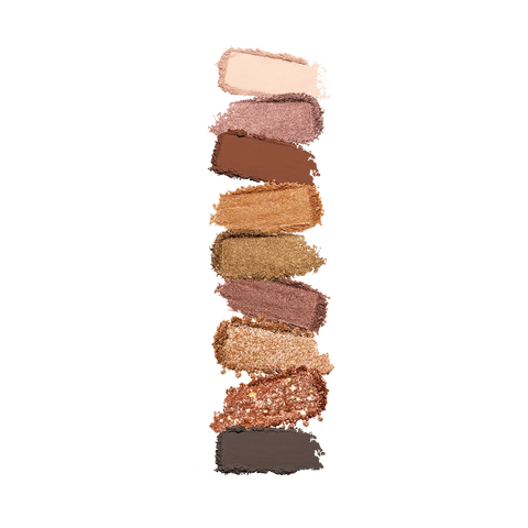glamour multi finish eyeshadow palette - 02 Sunset Vibes