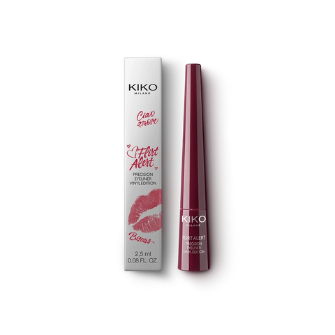 flirt alert precision eyeliner vinyl edition - 01 Hotline Burgundy