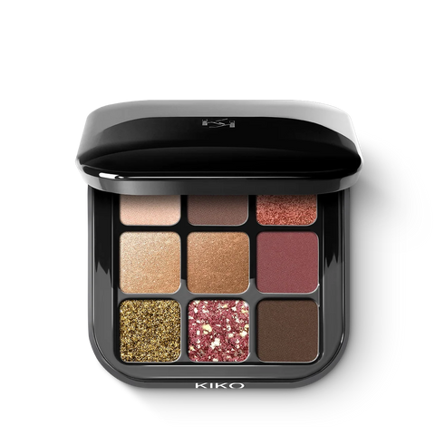 glamour multi finish eyeshadow palette - 03 Burgundy Notes