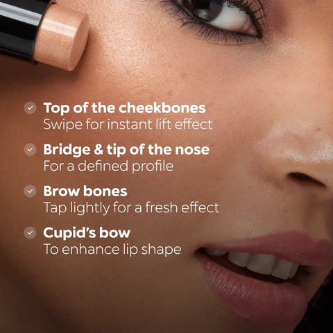 radiant touch creamy stick highlighter - 102 Golden Biscuit
