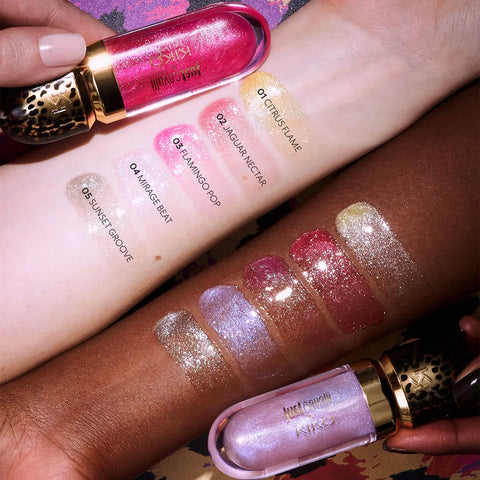 just cavalli x kiko milano 3d hydra lip gloss rebel edition - 03 Flamingo Pop