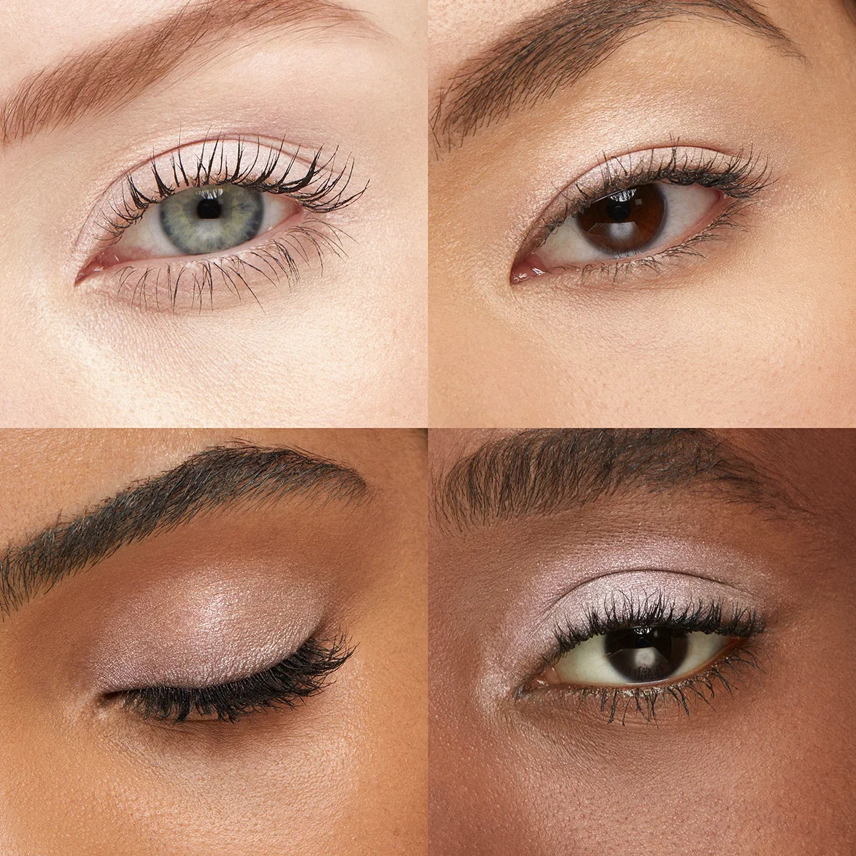 smart colour eyeshadow - 01 Metallic Rosy White