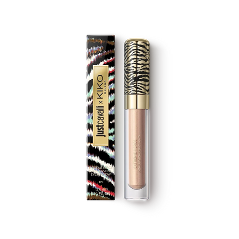 just cavalli x kiko milano extreme fierce long lasting eyeshadow - 01 Golden Roar