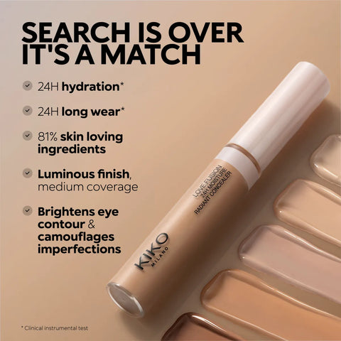 love fusion 24h moisture radiant concealer - 24 Dark Cocoa
