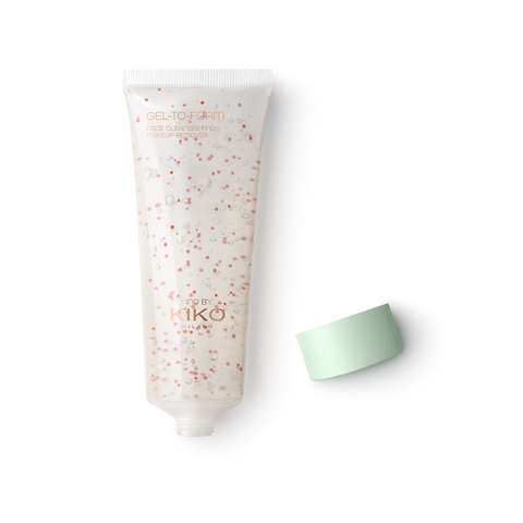 kind by kiko gel-to-foam cleanser & make up remover