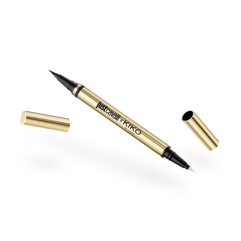 just cavalli x kiko milano no fear to dare eyemarker & eraser - 03 Blackout Night