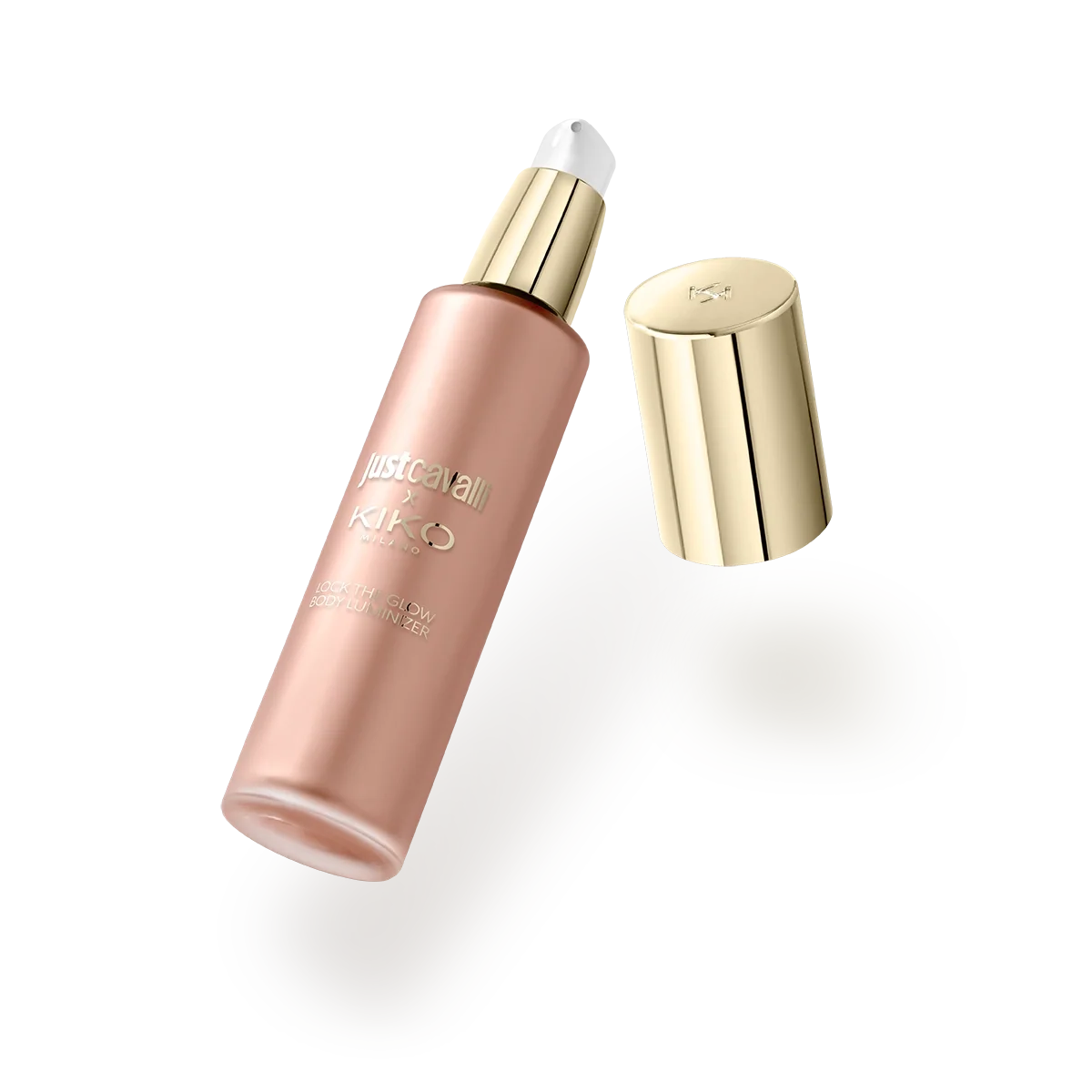 just cavalli x kiko milano lock the glow body luminizer - 02 Radiant Diva