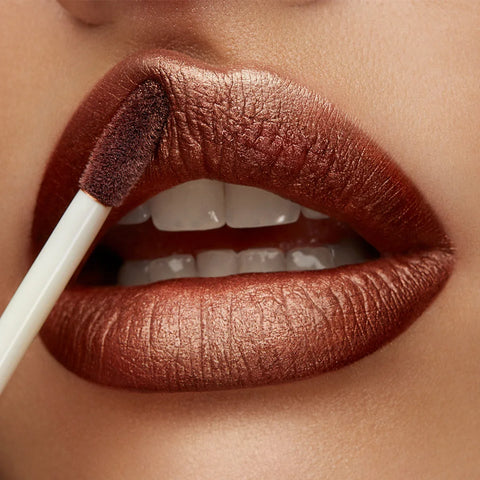metal liquid lip colour - 04 Bronze
