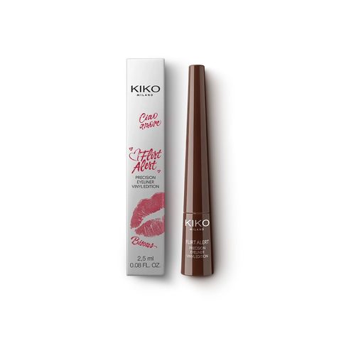 flirt alert precision eyeliner vinyl edition - 02 Brown It Down