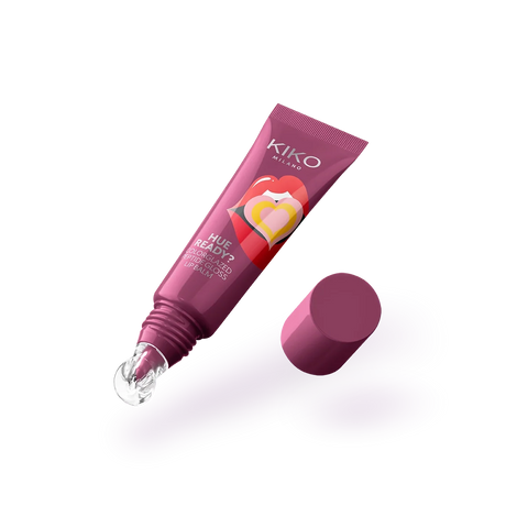 hue ready? colorglazed peptide lip gloss balm - 04 Berry Glazed