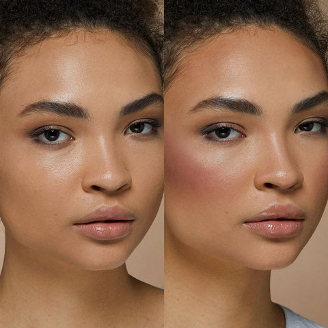 multi finish trio blush & bronzer palette - 02 - Mauve