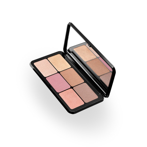 irresistible total look face powder palette - 01 Light-Medium
