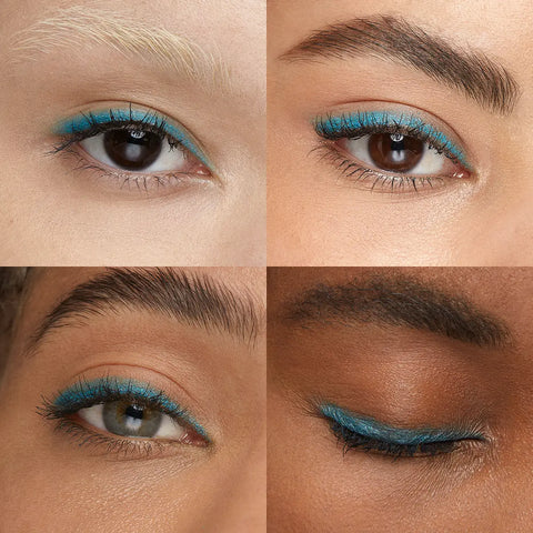 intense colour long lasting eyeliner - 12 Metallic Turquoise