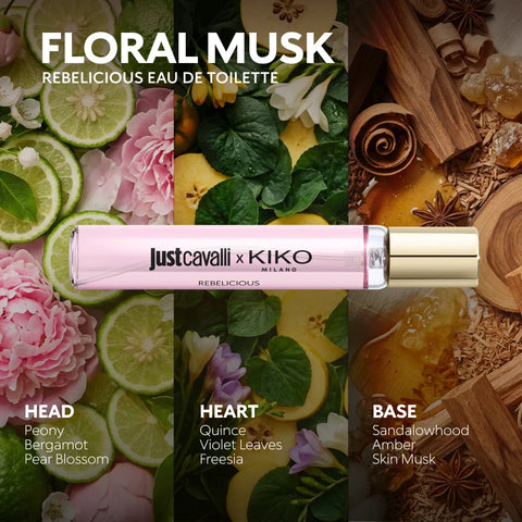 just cavalli x kiko milano wild mirage mini party set