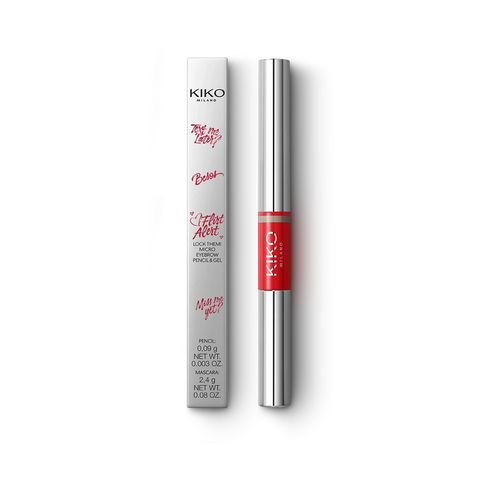 flirt alert lock them! micro eyebrow pencil & gel - 01 Soft Blonde Energy
