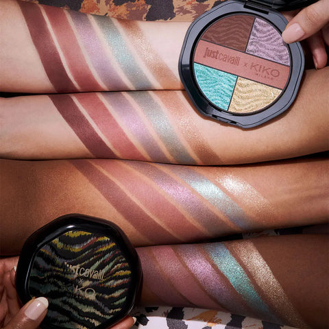 just cavalli x kiko milano gaze wardrobe eyeshadow palette