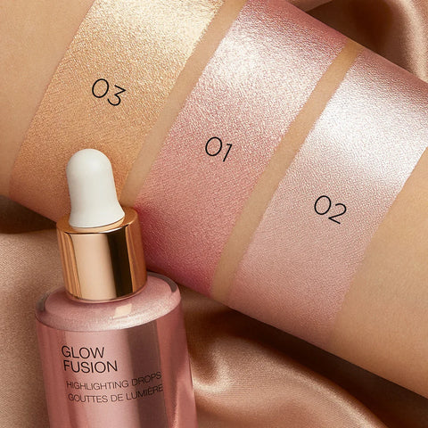glow fusion highlighting drops - 01 Platinum Rose