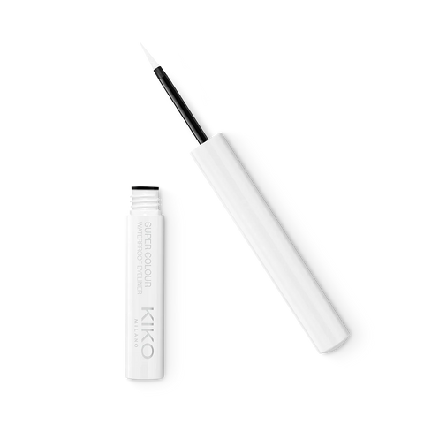 super colour waterproof eyeliner - 01 White