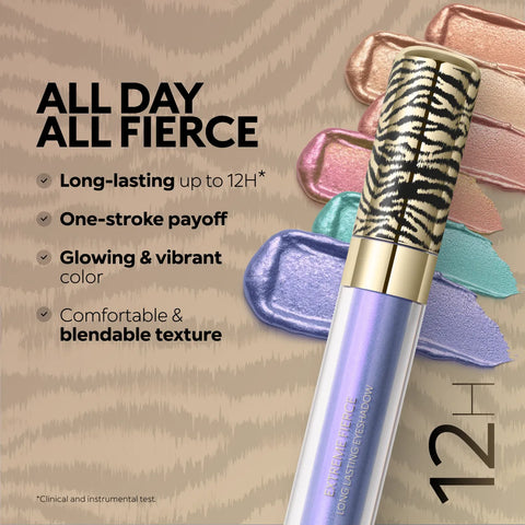 just cavalli x kiko milano extreme fierce long lasting eyeshadow - 01 Golden Roar