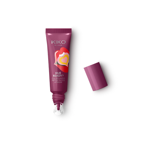hue ready? colorglazed peptide lip gloss balm - 04 Berry Glazed
