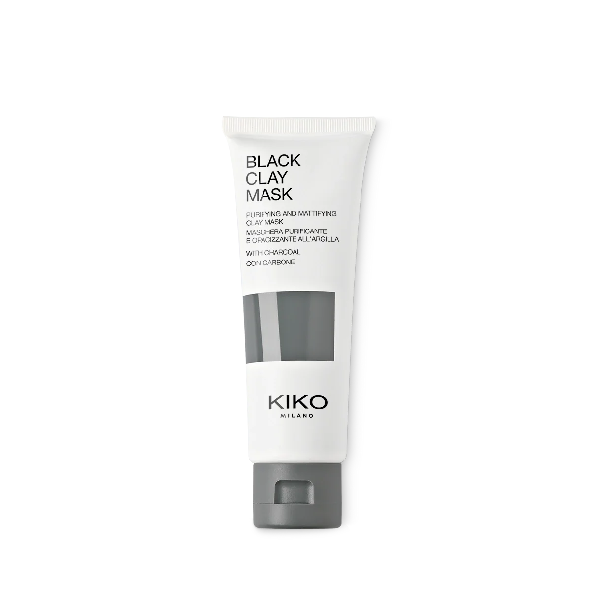 black clay mask