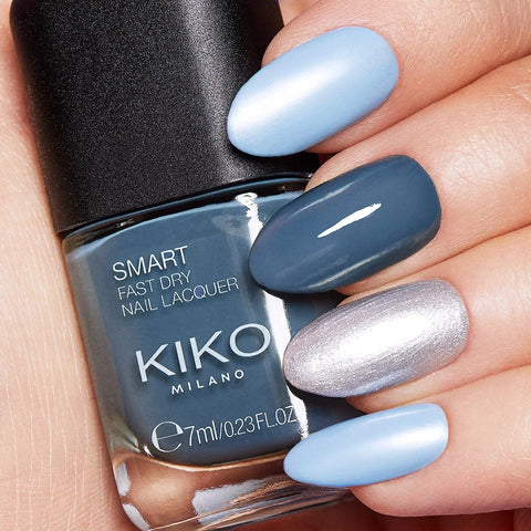smart nail lacquer - 79 Denim Grey Blue