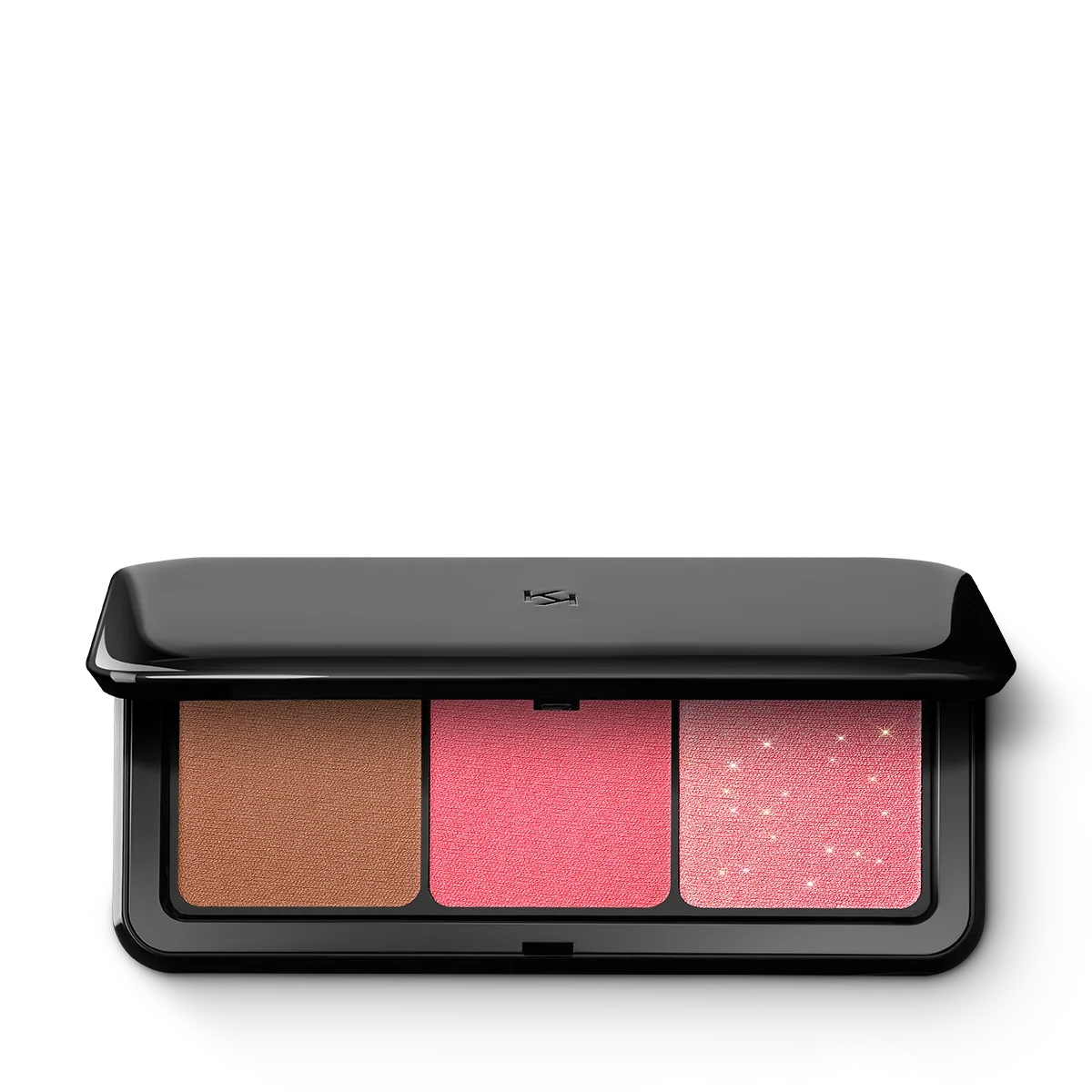 multi finish trio blush & bronzer palette - 03 - Pink
