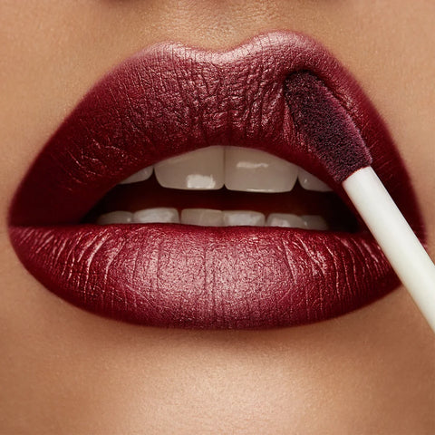 metal liquid lip colour - 06 Bordeaux