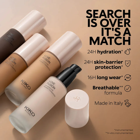 love fusion 24h moisture radiant foundation - 2WG Warm Gold