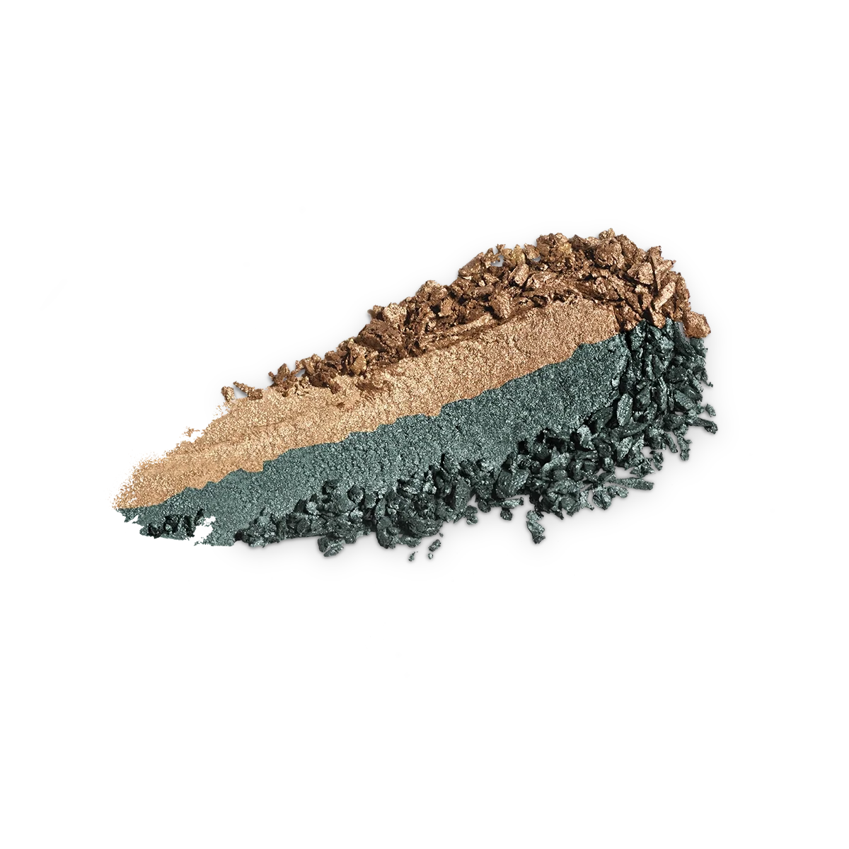 bright duo eyeshadow - 15 Classic Gold / Green Teal