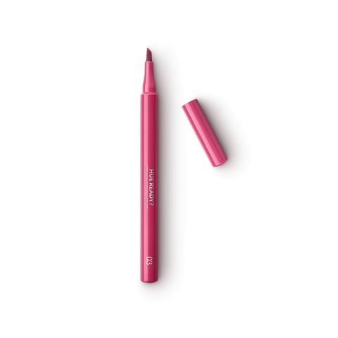 hue ready? stain' alive lip marker - 03 Standout fuchsia