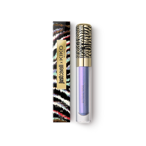 just cavalli x kiko milano extreme fierce long lasting eyeshadow - 05 Chaotic Violet