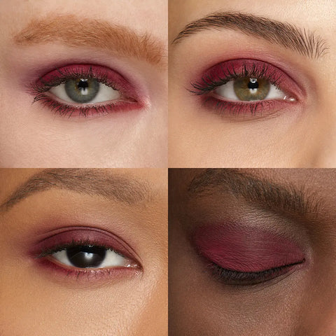 high pigment eyeshadow - 42 Matte Cherry Red