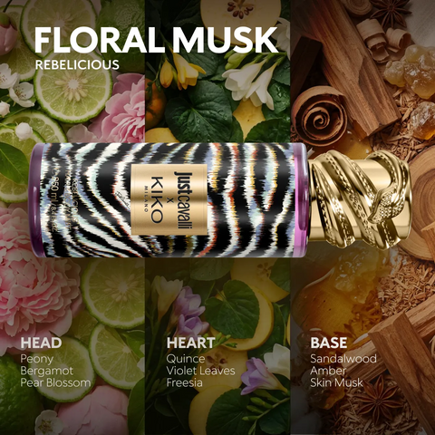 just cavalli x kiko milano rebelicious fragrance mist