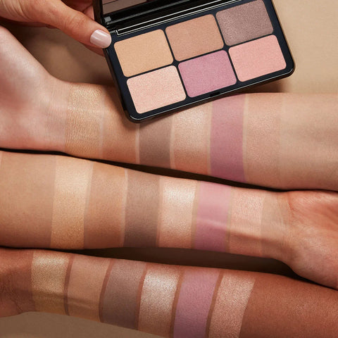 irresistible total look face powder palette - 01 Light-Medium