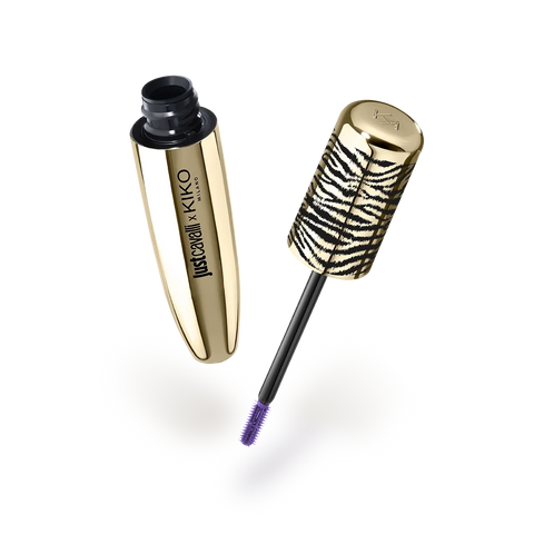 just cavalli x kiko milano maxi-mod mascara rebel edition - 02 Purple Fierce
