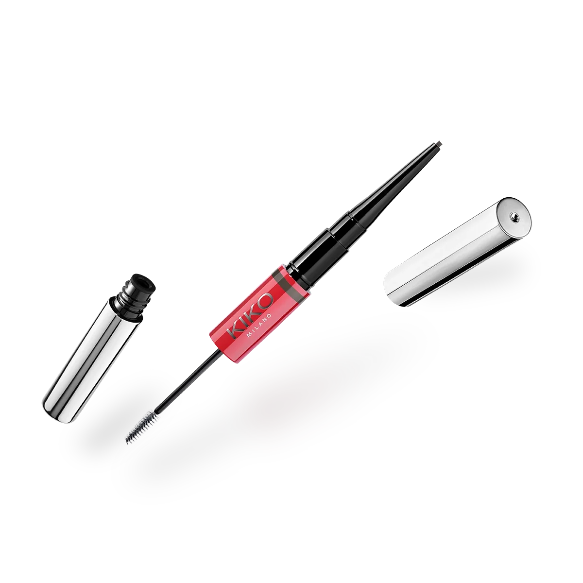 flirt alert lock them! micro eyebrow pencil & gel - 04 Jet Black Mood