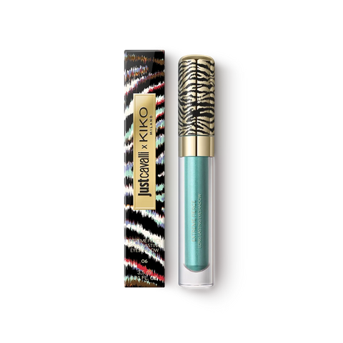just cavalli x kiko milano extreme fierce long lasting eyeshadow - 06 Jade Waves