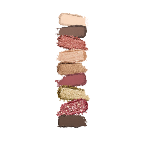 glamour multi finish eyeshadow palette - 03 Burgundy Notes